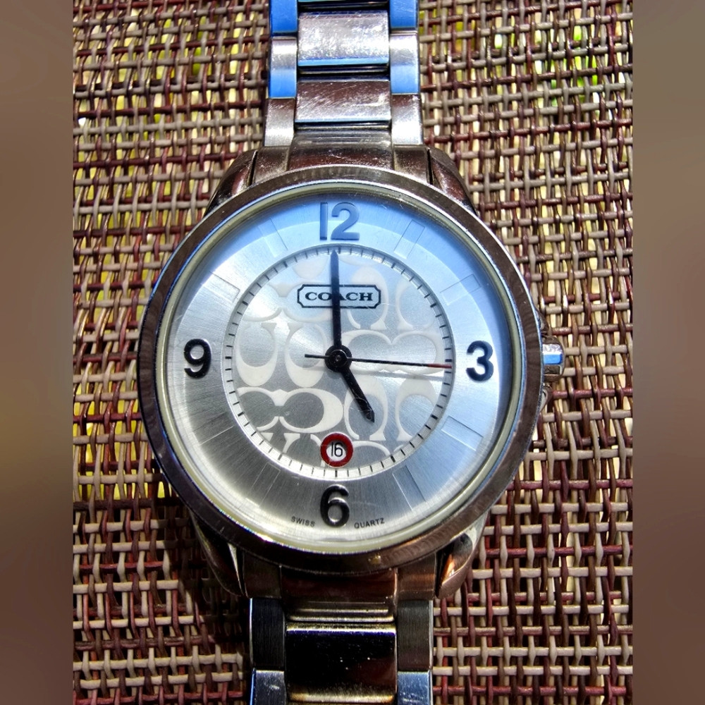Vintage Coach Sterling Silver Watch
